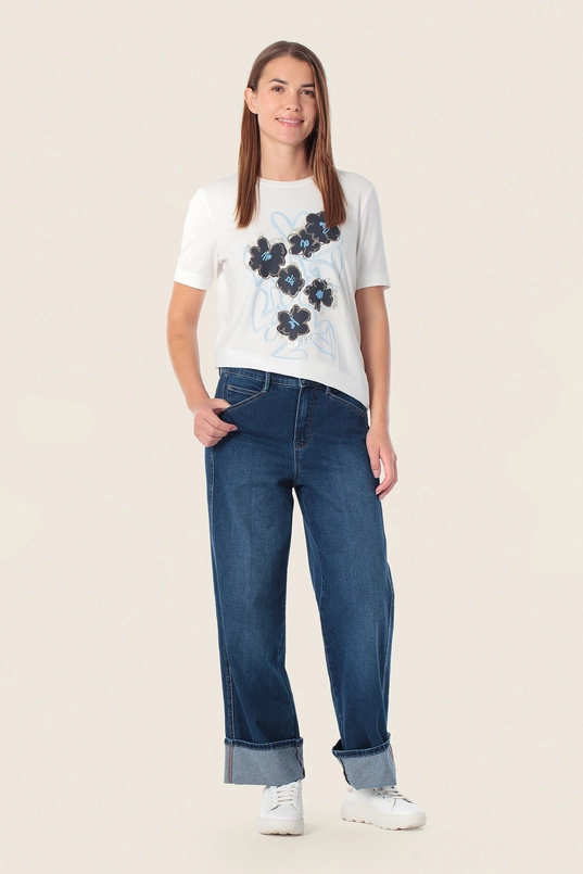Shirt met bloemendessin