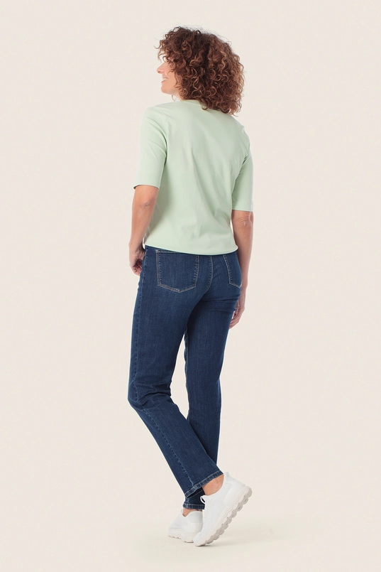 Shirt met split-hals