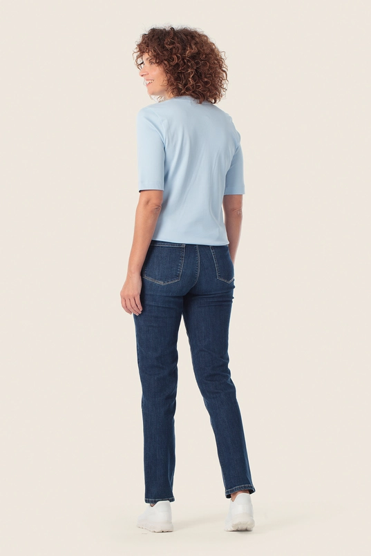 Shirt met split-hals