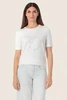 Shirt met strassapplicatie
