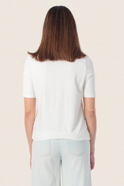 Shirt met strassapplicatie