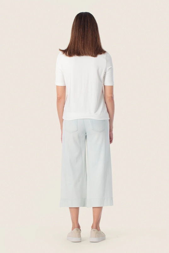 Shirt met strassapplicatie