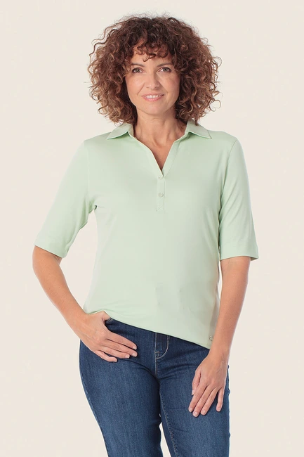 SHORT SLEEVE BASIC POLO T-SHIRT