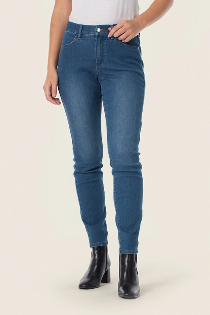 Slim fit jeans met stretch
