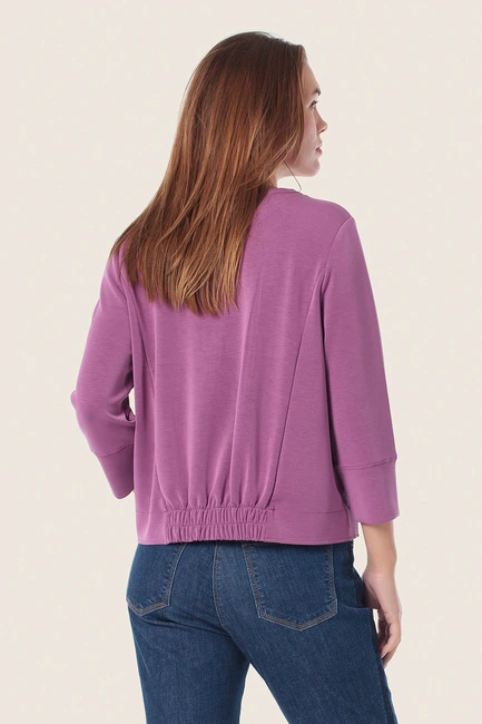 Sweatvest met ritssluiting