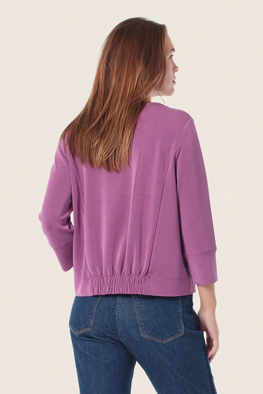 Sweatvest met ritssluiting