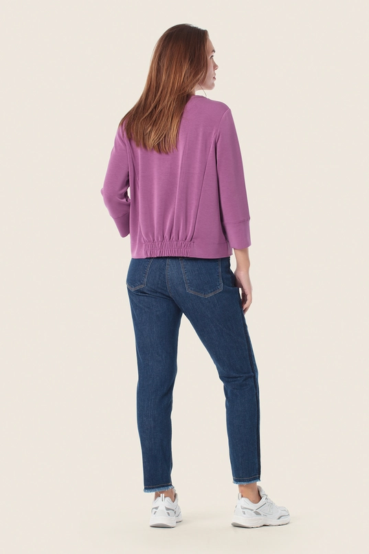Sweatvest met ritssluiting