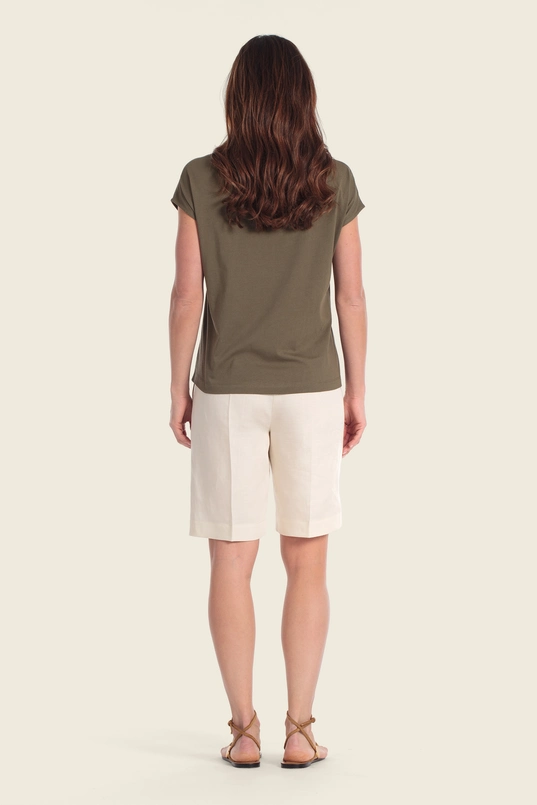 T-shirt met applicatie
