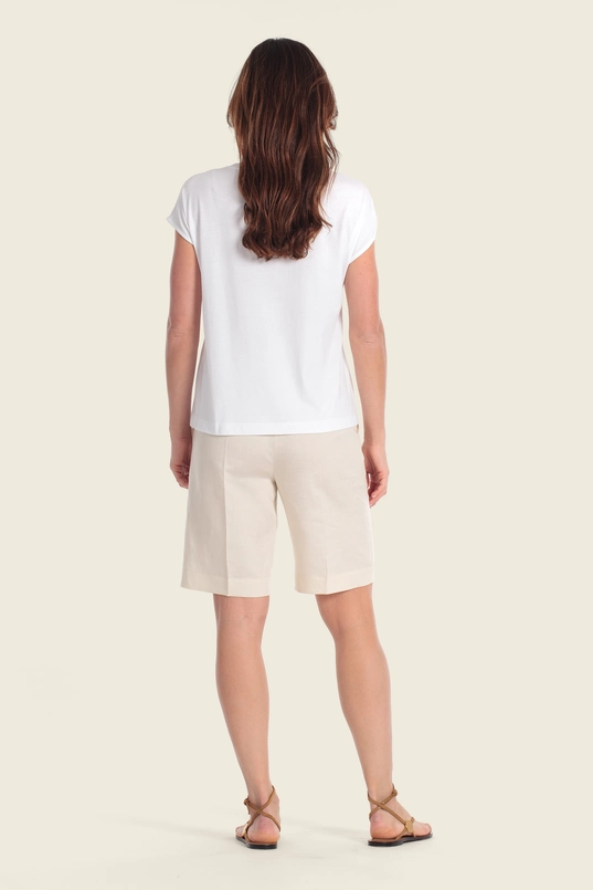 T-shirt met applicatie