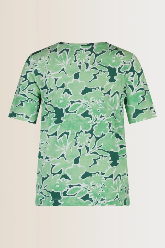 T-shirt met bloemenprint
