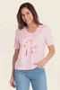T-shirt met frontprint