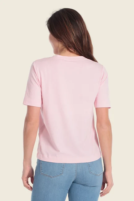 T-shirt met frontprint