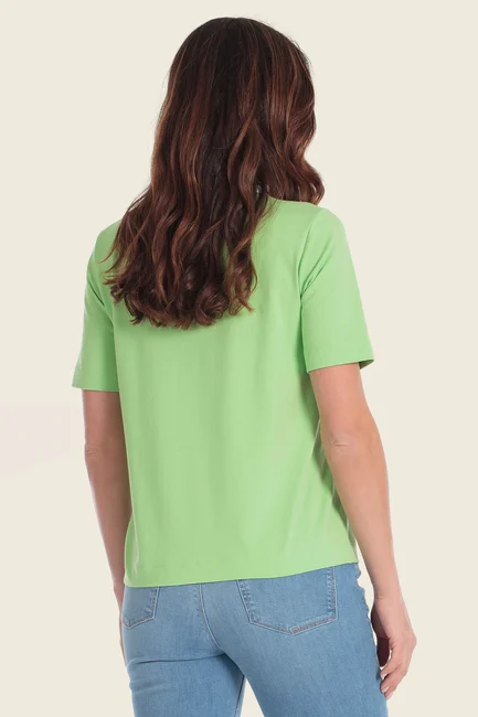 T-shirt met frontprint