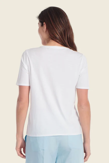 T-shirt met frontprint