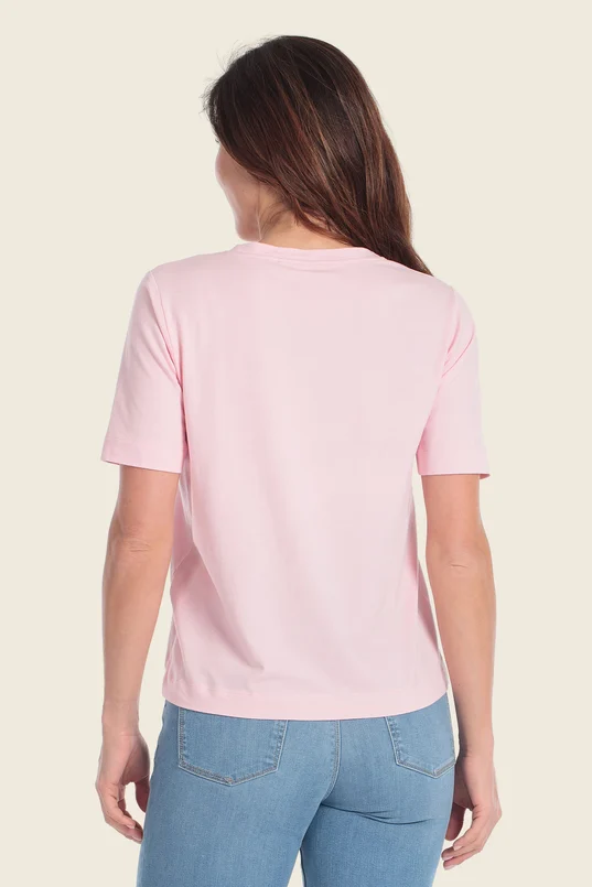 T-shirt met frontprint