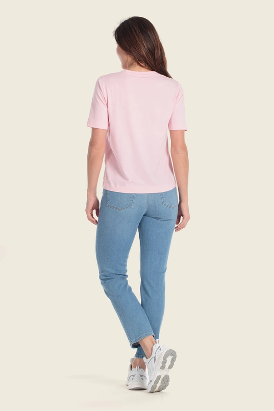 T-shirt met frontprint