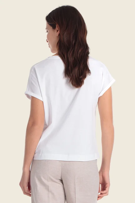 T-shirt met grafische frontprint