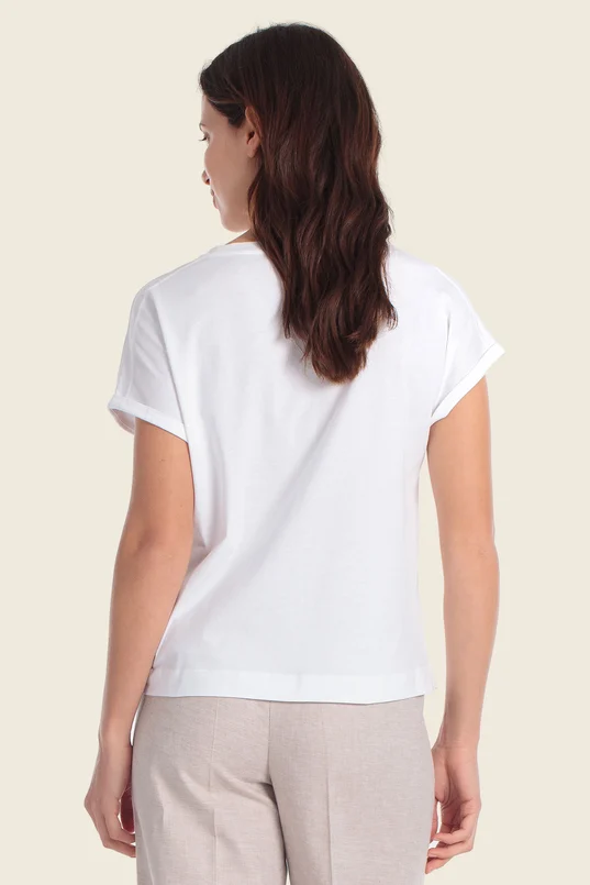 T-shirt met grafische frontprint