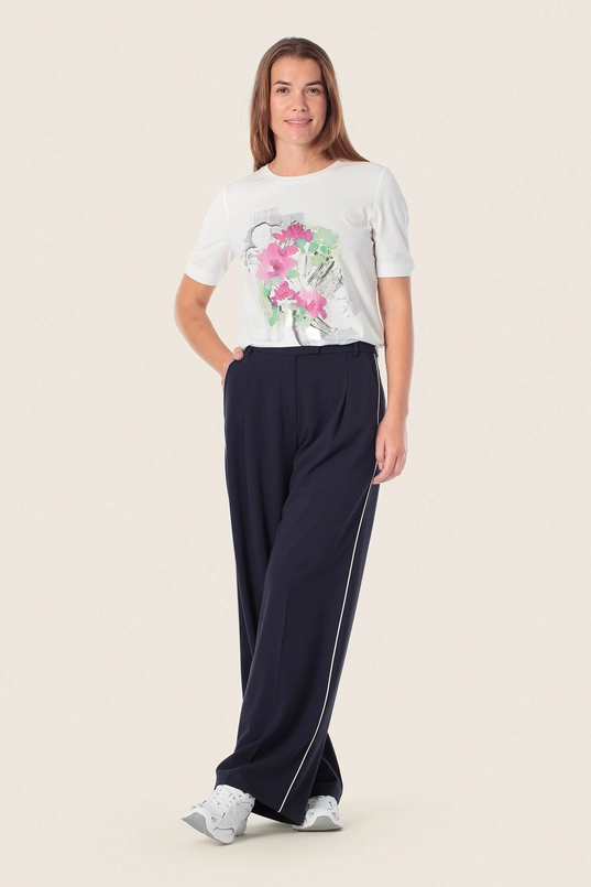 T-shirt met kunstprint
