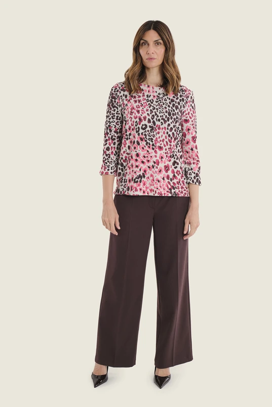 Top met animalprint