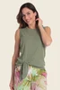 Top met strikdetail