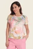 Top met verfijnde print