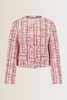 Tweed jasje met structuur