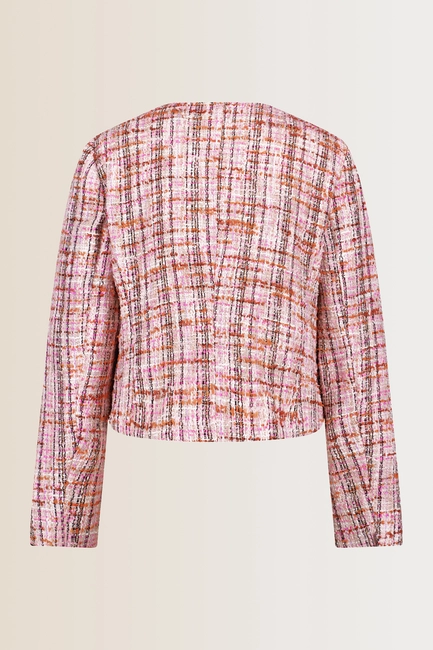 Tweed jasje met structuur