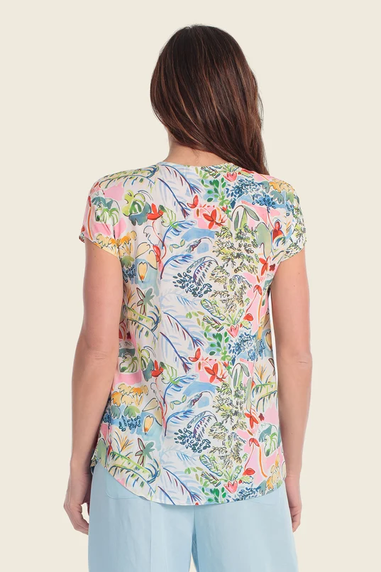 Veelkleurige blouse