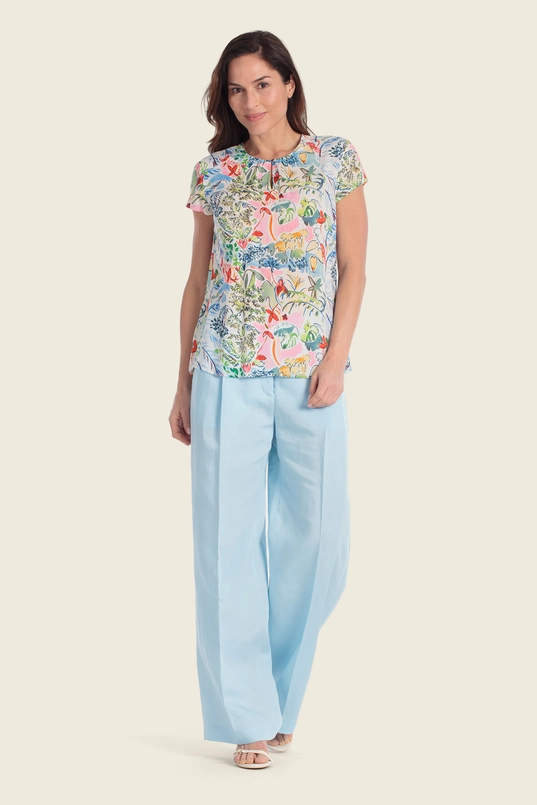 Veelkleurige blouse