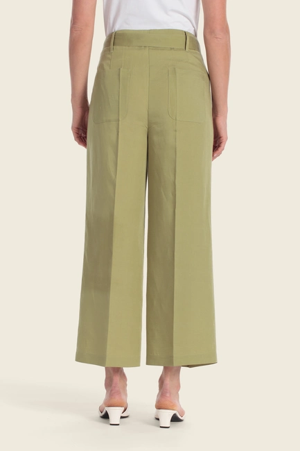Wide leg broek
