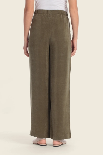 Wide leg broek