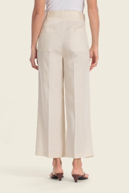 Wide leg broek