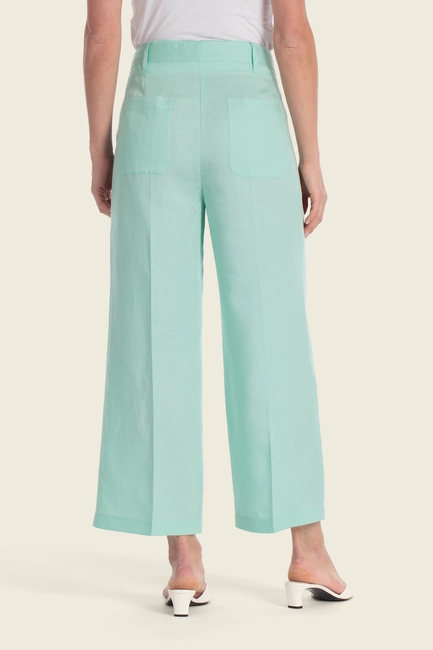 Wide leg broek