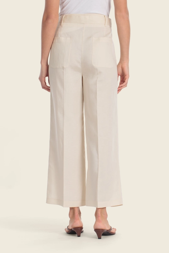 Wide leg broek